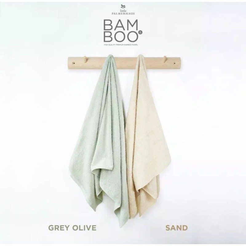 Handuk Bam Boo little palmerhaus BIG SIZE/ bamboo towel little palmer/ Handuk bamboo big size