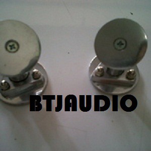 DUDUKAN TWEETER/STAND TWEETER 1 - 2 INCH ALUMUNIUM POLISHED