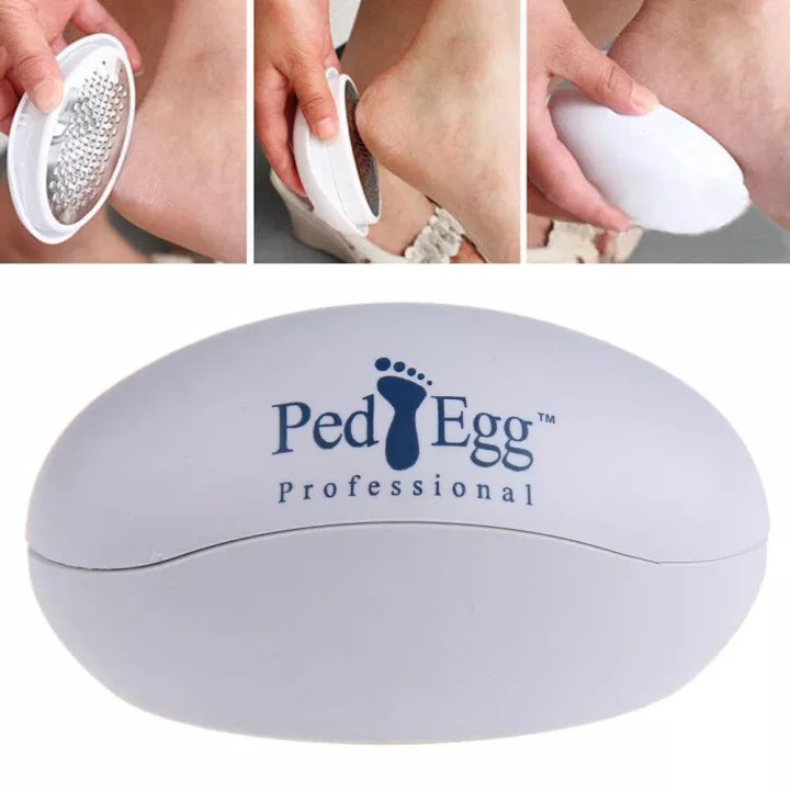 Alat Penghalus Tumit Kaki Pecah-Pecah Ped Egg - Ped Egg Solusi Kaki Kasar dan Pecah Pedicure