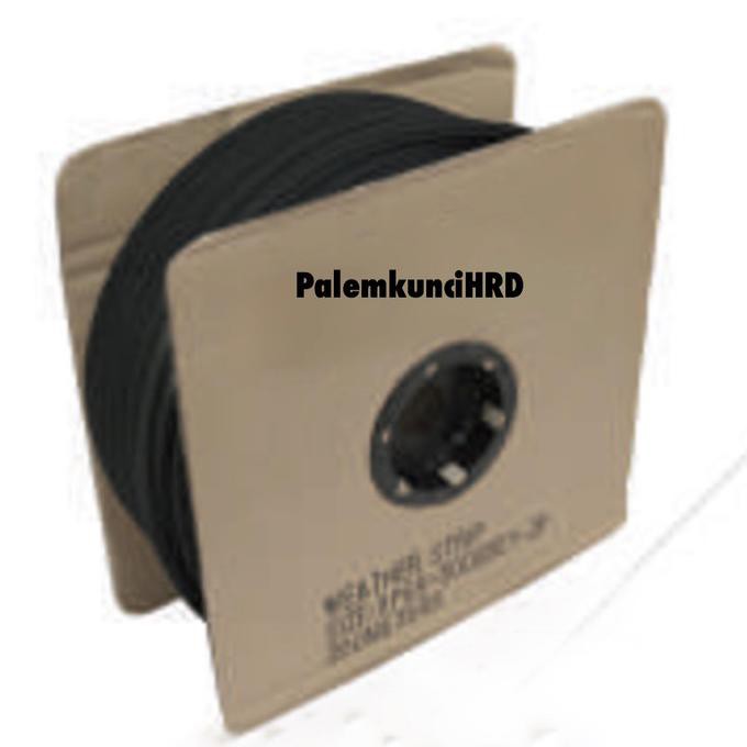 Best Seller - Bulu Moher Kecil 7X5 Mm Mohair Seal Pintu Aluminium - Hitam