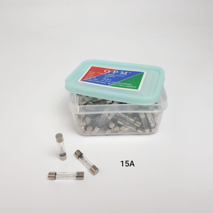 Sekring Tabung 15 A 15A 15 Ampere