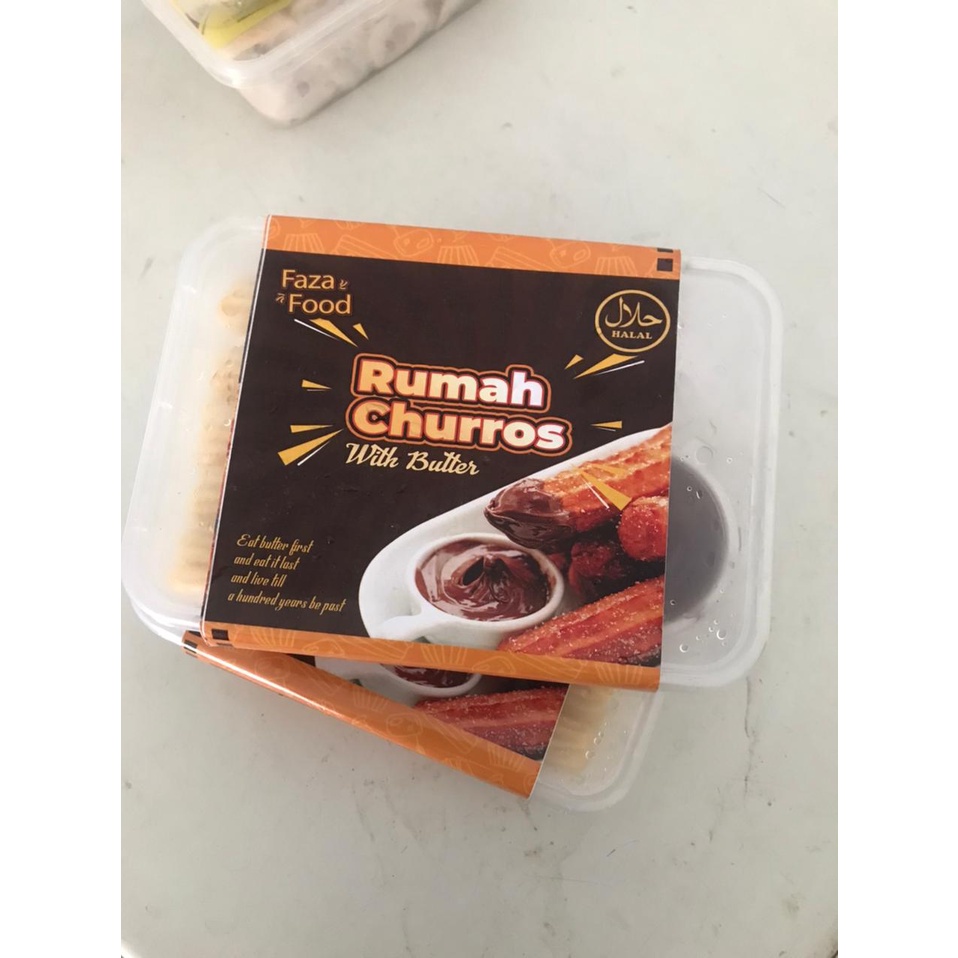 

Rumah Churros Frozen Isi 15pcs (with Butter)