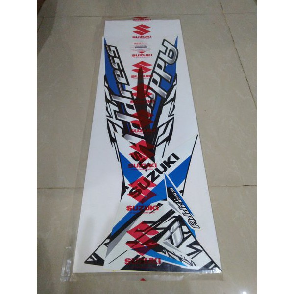 STIKER BODY STRIPING ADDRESS 2015 PUTIH ORIGINAL