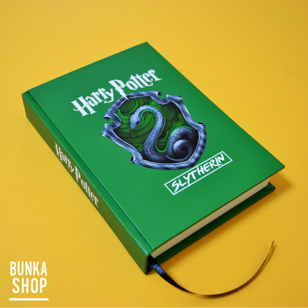 

Pocket Book Harry Potter Slytherin Hardcover A6 Buku Catatan Tulis Notes Agenda Planner