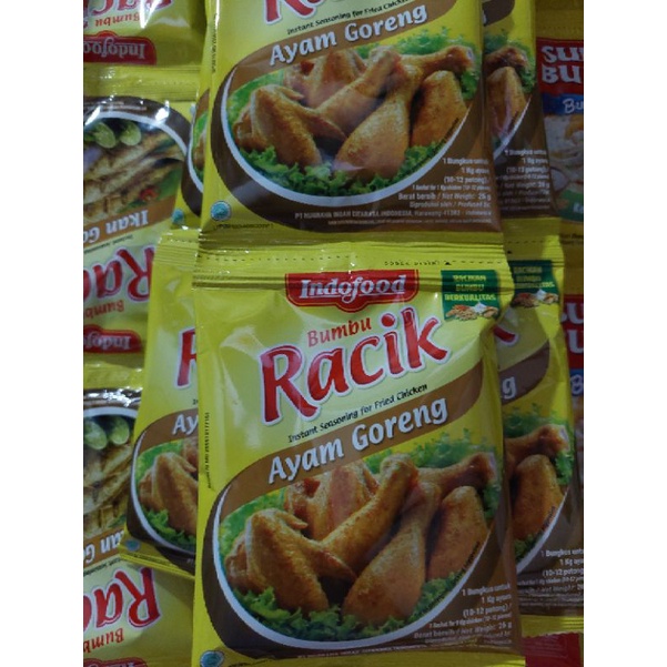 BUMBU RACIK INDOFOOD AYAM GORENG 1 RENCENG ISI 10 SACHET