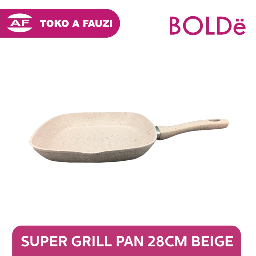 BOLDE SUPER PAN GRILL PAN 28CM BEIGE