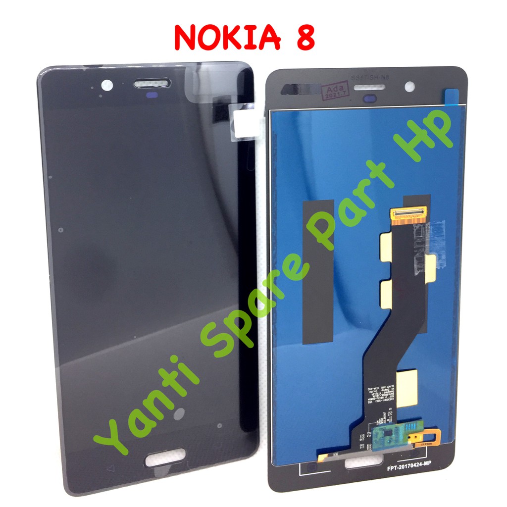 Lcd Touchscreen Nokia 8 Fullset New