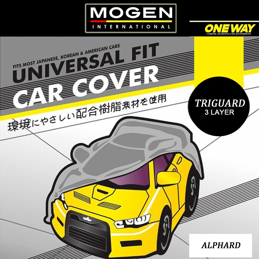 Cover Sarung Mobil ALPHARD Waterproof 3 LAPIS TEBAL Deluxe Not Urban Oneway