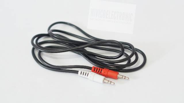 Kabel RCA 1-1 kabel hitam 1.5 m