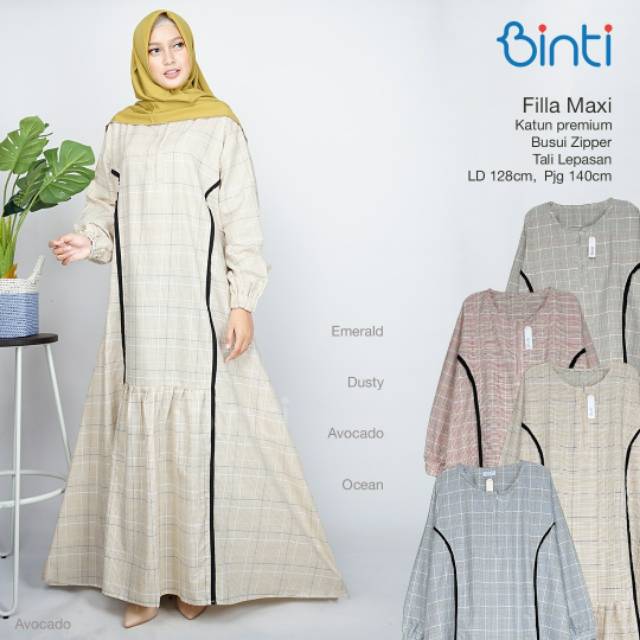 ¶BISA BAYAR DI TEMPAT¶ Maxy kekinian jumbo simple busui elegan LD 128