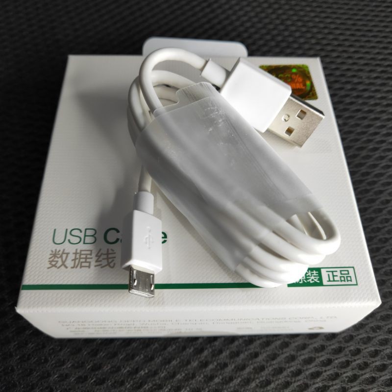 KABEL DATA OPPO FAST CHARGING 2A ORIGINAL 100%