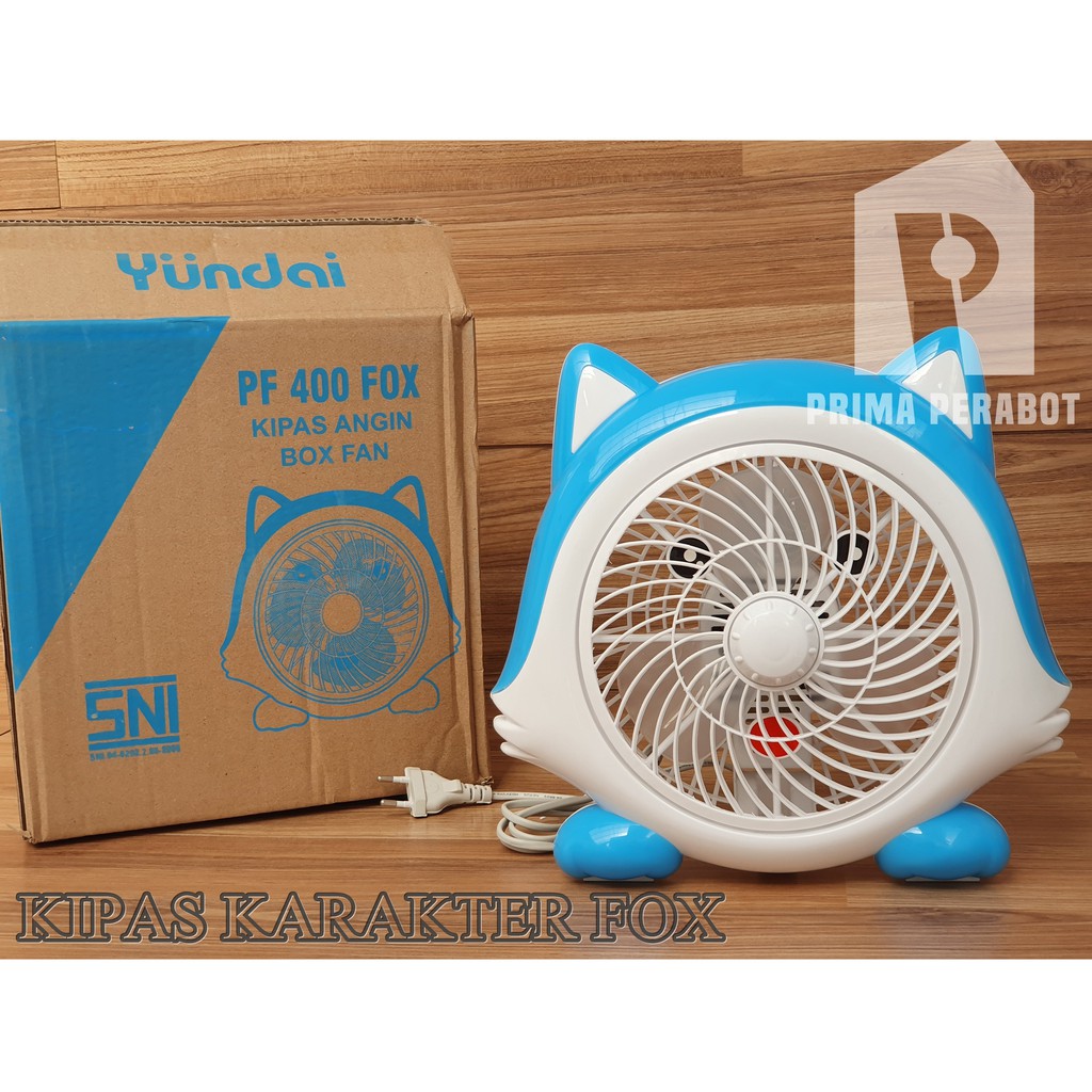 Kipas Angin Box Fan 10 Inch Fox Shopee Indonesia