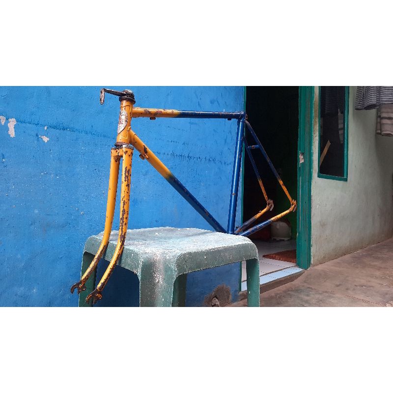 Frame + Fork Balap Jadul/Fixie Classic Mitsubishi Japan 27,5/700c