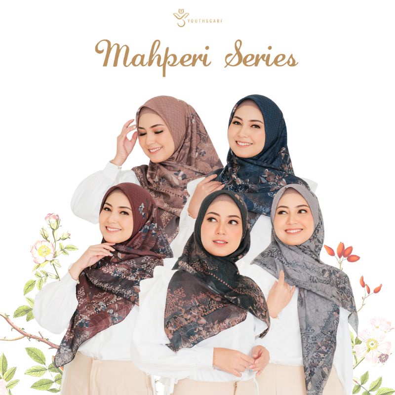 HIJAB VOAL PRINTING - HIJAB SEGI EMPAT - YOUTHSCARF - MAHPERI SERIES (REGULER)