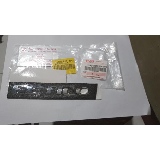 ➦ emblem suzuki karimun estilo asli sgp ➨