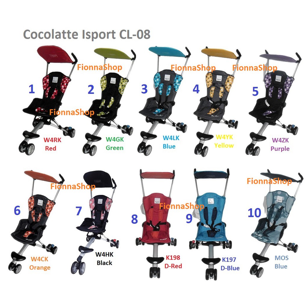 stroller isport cocolatte