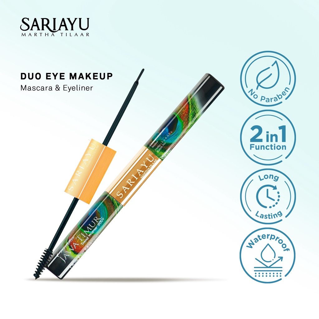 ★ BB ★ Sariayu Duo Eye Make Up - Eyeliner &amp; Mascara 6.5gr