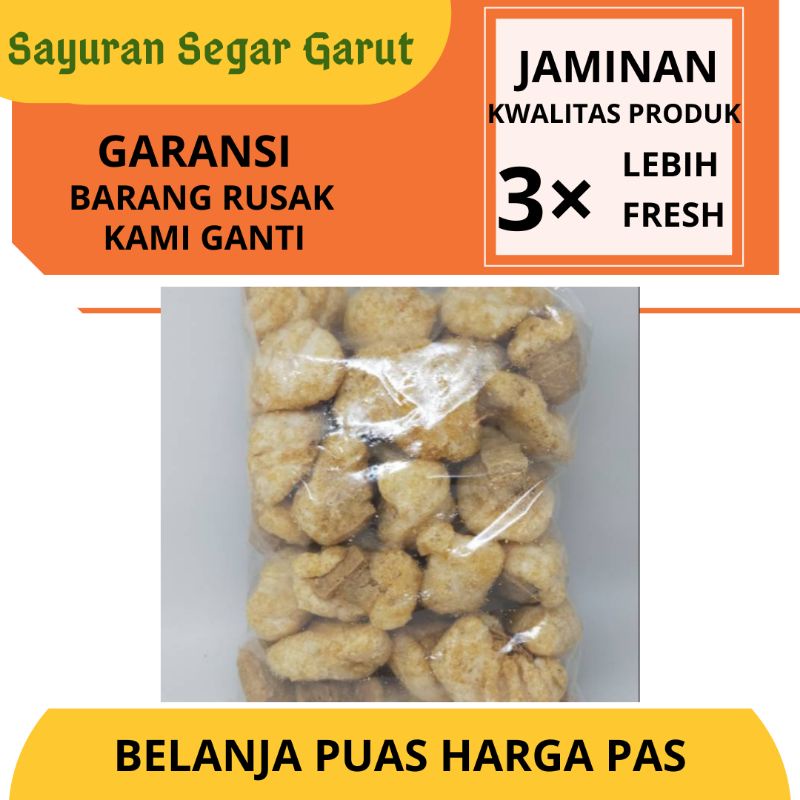 

Cuanki Tahu Kering isi 50 pcs Makanan Ringan Toping Baso Aci Seblak Khas by Sayuran Segar Garut