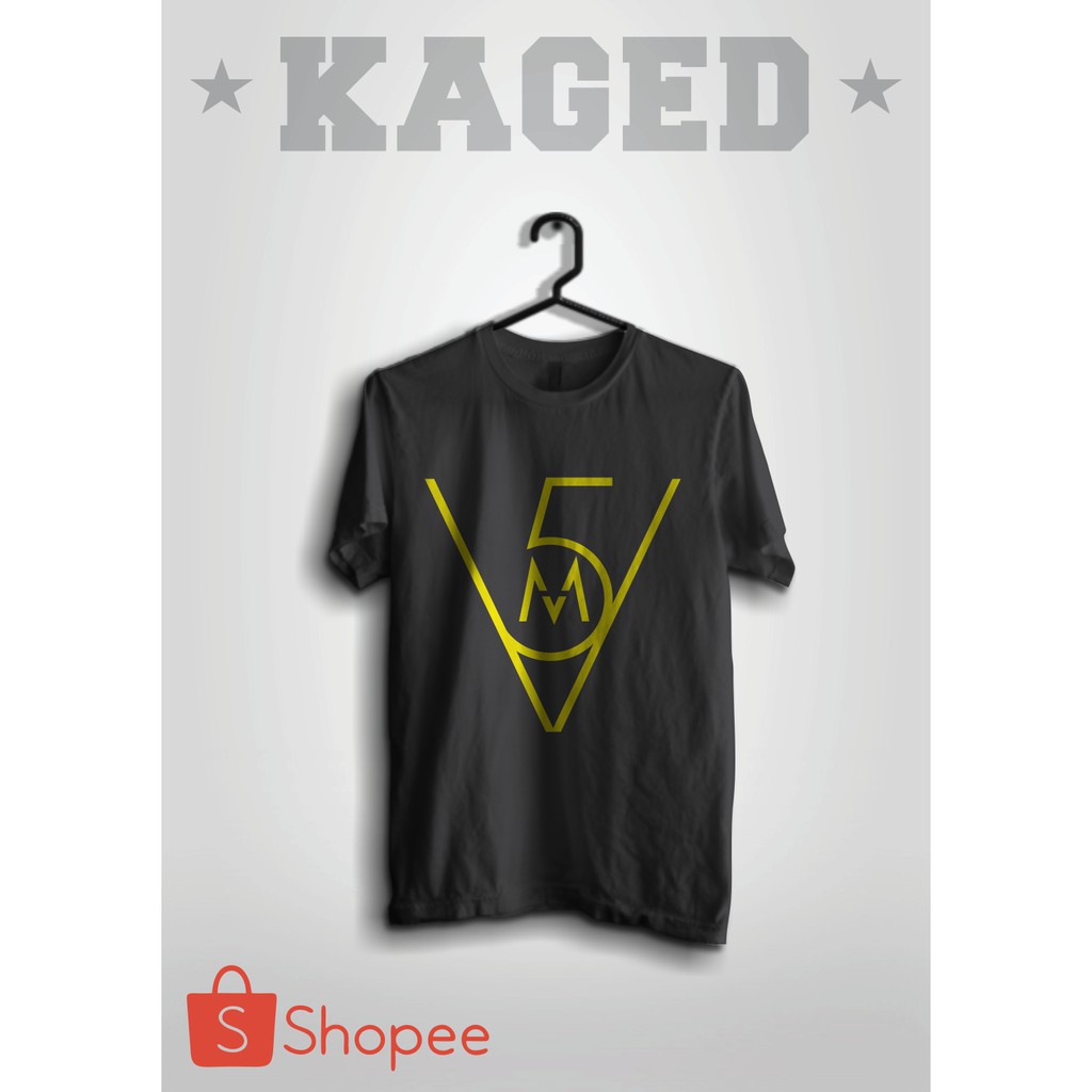 Kaos Band Maroon 5 #Hitam/Black Kaos Maroon 5, Kaos Maroon5, Kaos Band, Kaos Musik, Kaos Distro