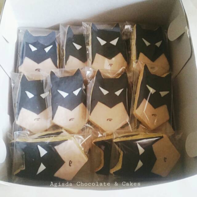 

Cookies custom tema batman