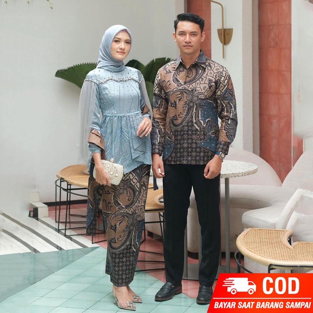 Produk Terbaru || Set Couple Venna KEBAYA BATIK COUPLE KEBAYA COUPLE TERBARU SETELAN WANITA SEETELAN BATIK KEBAYA MASA KINI