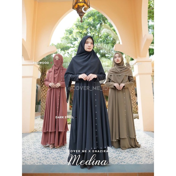 New medina dress premium kajian mewah ori by cover me