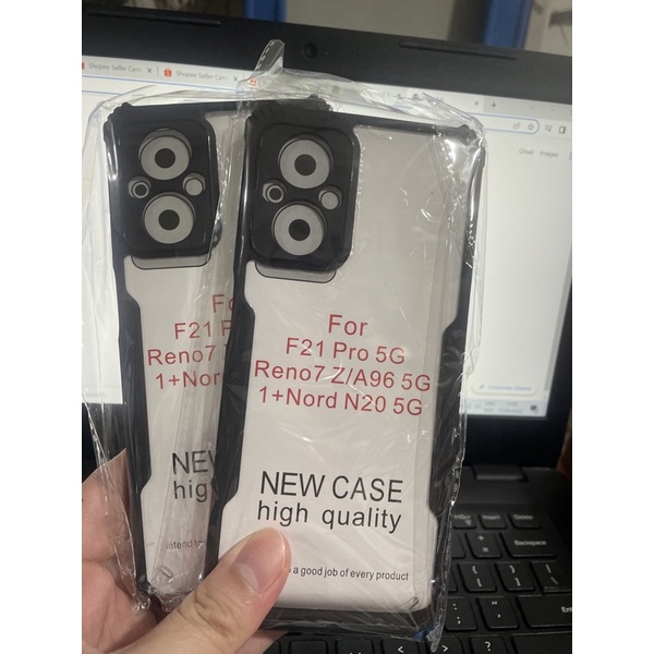 Oppo Reno 7z | A96 Spigen Fusion TPU Premium Casing Soft Case Bening Bahan Akrilik