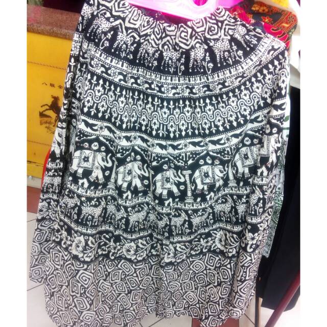 ROK INDIA ASLI WARNA HITAM PUTIH