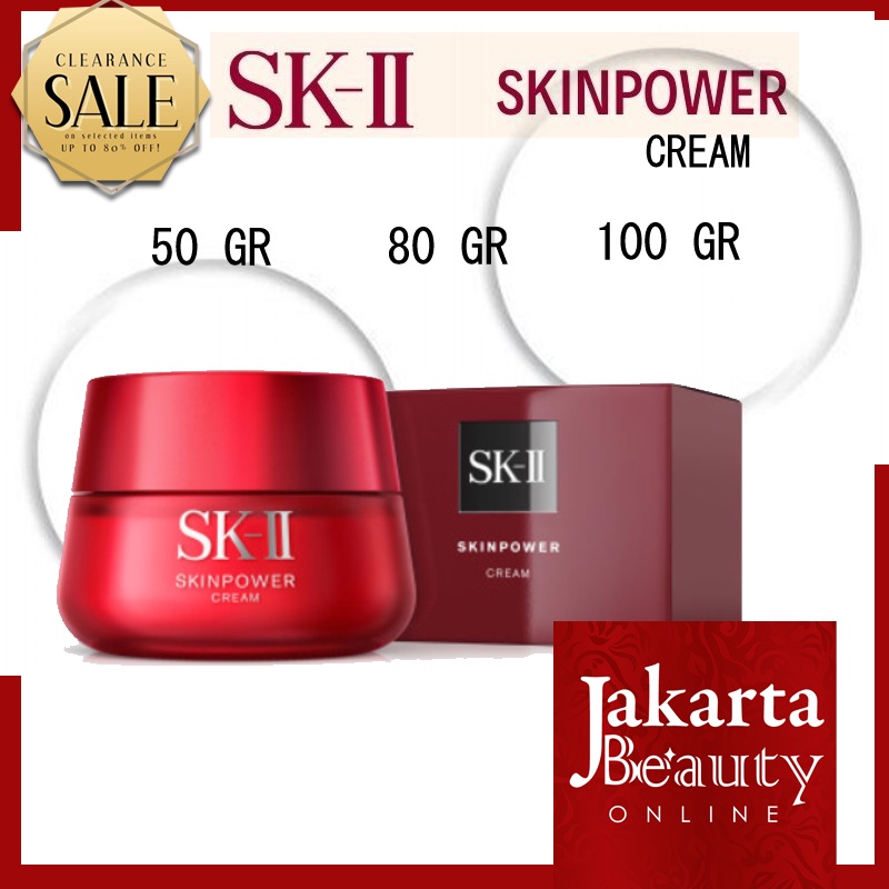 SK II SK-II SKII SKINPOWER CREAM 50GR 80GR 100GR