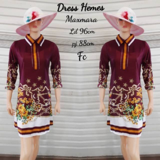 Dress hermes- tunik hermes