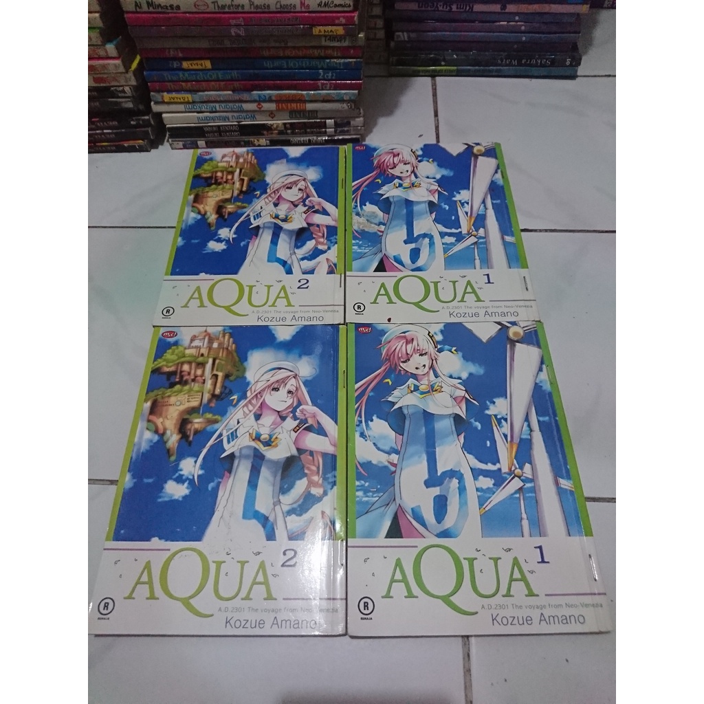 Komik Aqua 1-2 tamat - sekuel aria - Kazue Amano