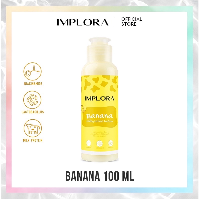 Implora Milky Body Lotion Serum 60ml/ 100ml