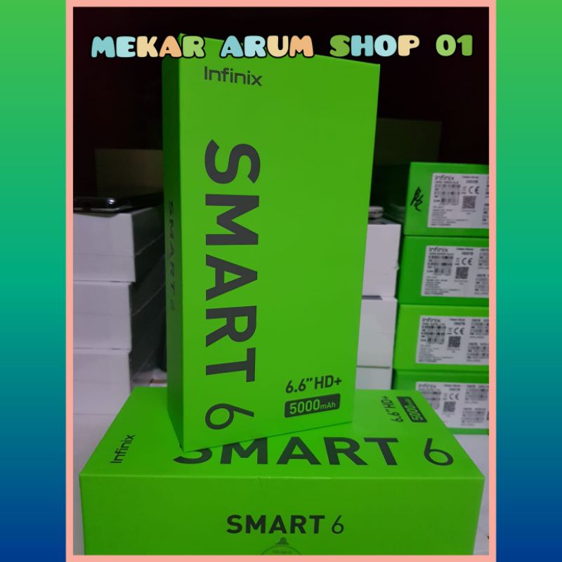 INFINIX SMART 6  RAM 3/64 GB~GARANSI RESMI