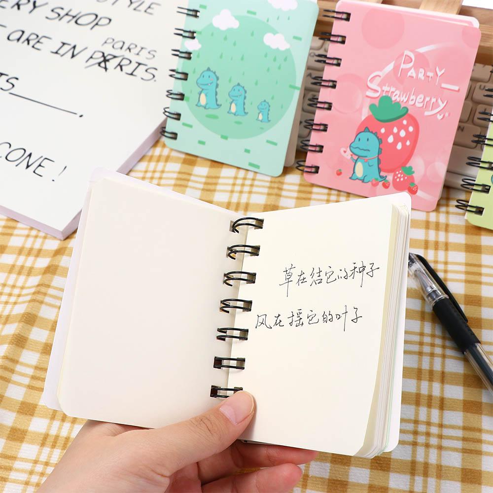 Lanfy Kartun Dinosaurus Notepad Kawaii Sobek Alat Tulis Sekolah Alat Kantor Siswa Buku Diary Tangan Akun