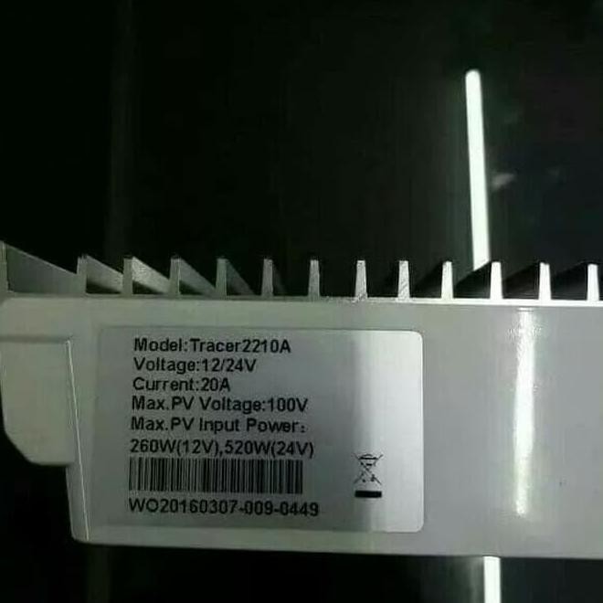 Solar Charger Controller 20A 12-24V Mppt Display Real Mppt