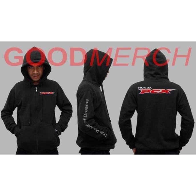 Jaket Hoodie Sweater Honda Pcx 150 Sweatshirt Zipper