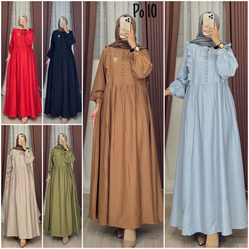 New Maxy Dress Matt Linen Bangkok