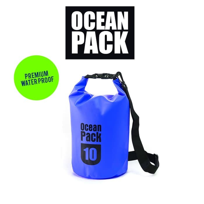 

Terbatas Tas Anti Air 10 L Ocean Pack Dry Bag Water Proof Waterproof Pantai Hemat