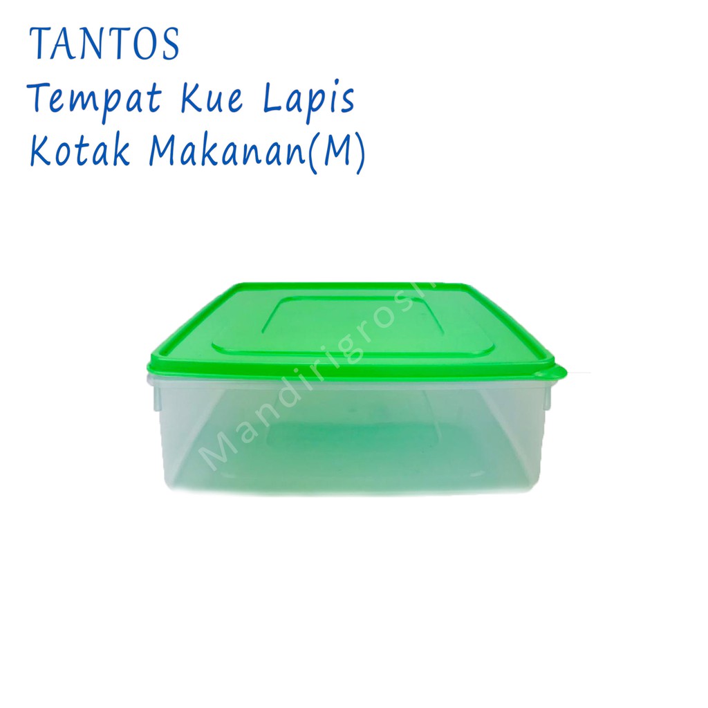 Tantos * Tempat Kue Lapis Bolu * Kotak Makanan (S) * 5131 * (M) * 5132 * (L) * 5133