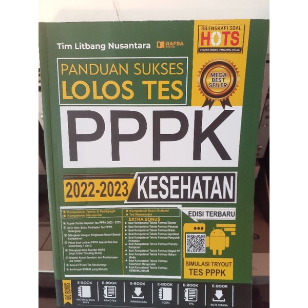 

PANDUAN SUKSES LOLOS TES PPPK 2022-2023 KESEHATAN