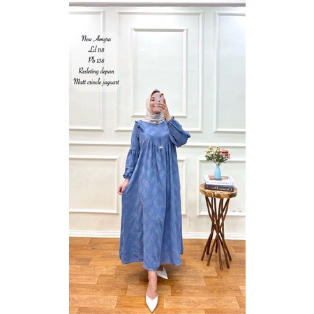 AMYRA DRESS/DRESS URUGIRI/DRESS LEBARAN/DRESS KEKINIAN