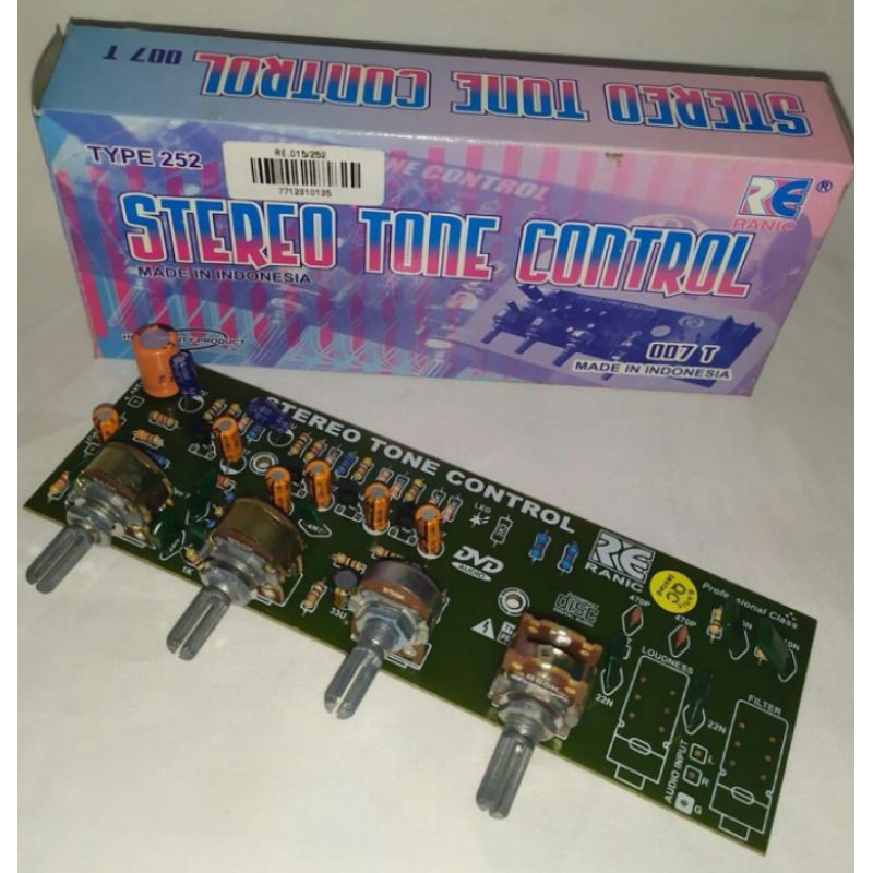 Kit Tone Control Stereo 007t