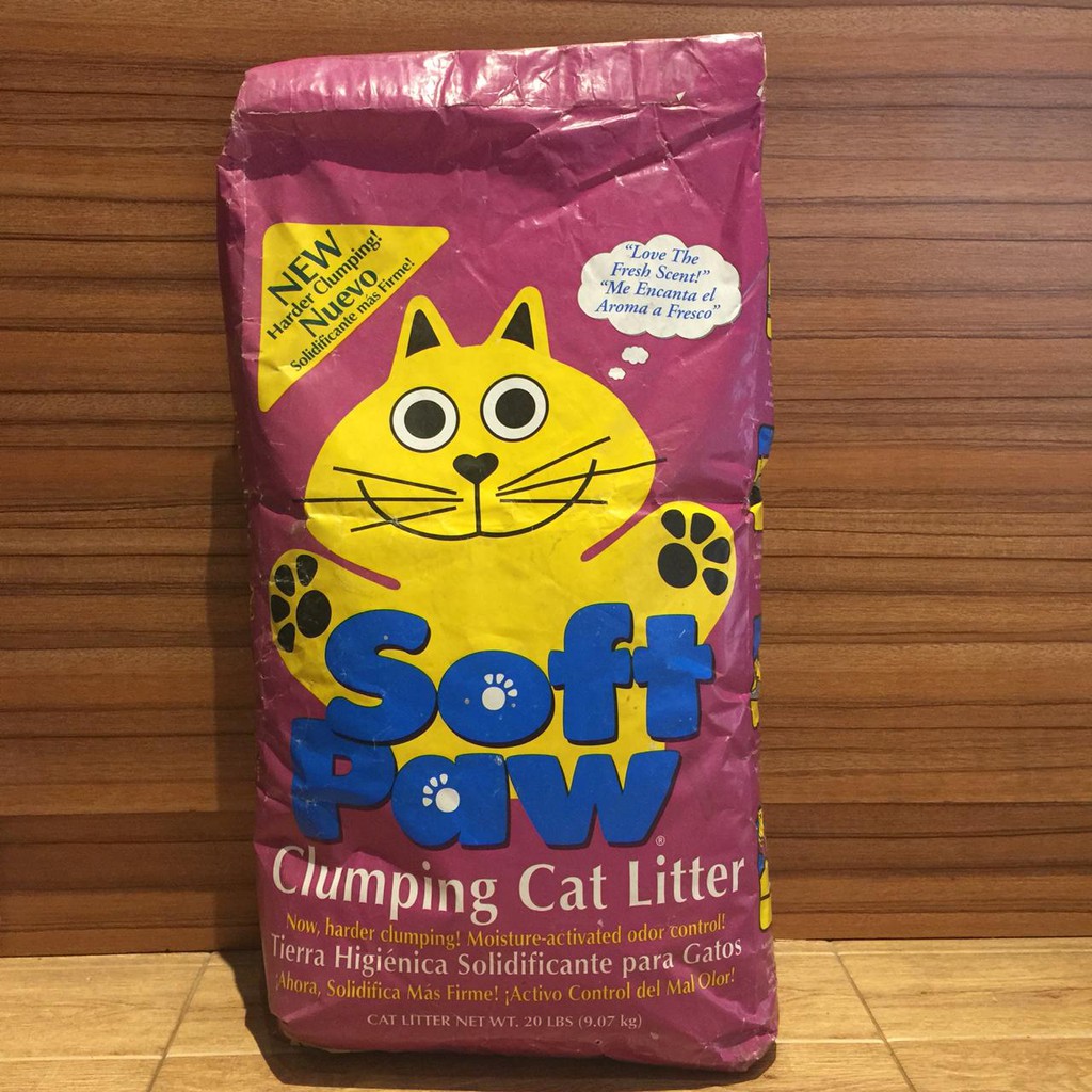 

SOFT PAW Pasir Gumpal Kucing Super Clumping Scented Scoop 20lbs