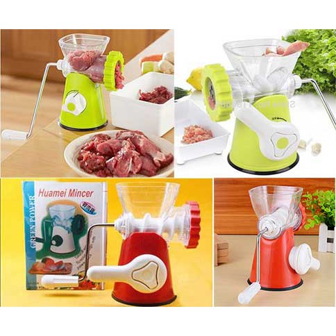 Meat Grinder manual penggiling giling daging sayuran buah pasta mincer