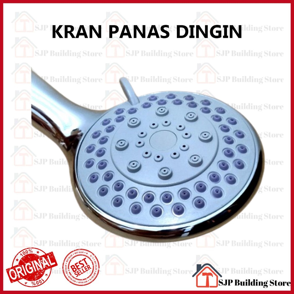 KRAN SHOWER PANAS DINGIN / KERAN KAMAR MANDI TOILET AIR PANAS DINGIN KERAN 2 CABANG / KERAN BATHUB