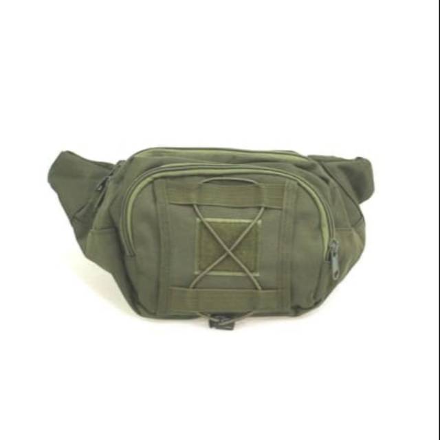 Tas pinggang slempang tactical army militer casual impor