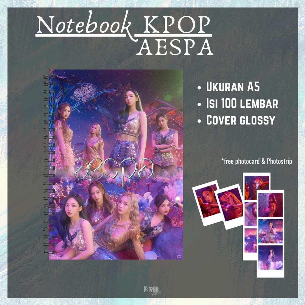 

AESPA Notebook Black Mamba