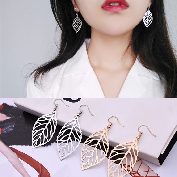 YSM ANTING TUSUK ALA KOREA 1202 ANTING WANITA KOREAN FASHION PANJANG PITA PERSEGI BUNGA EARRING MURAH IMPORT-4