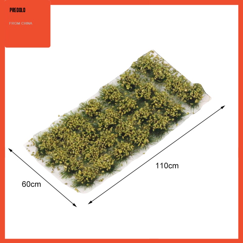 [In Stock] 28 Pieces Mixed Bush Trees Miniature Vegetation Groups Shrubs Railway Artificial Grass Miniature War