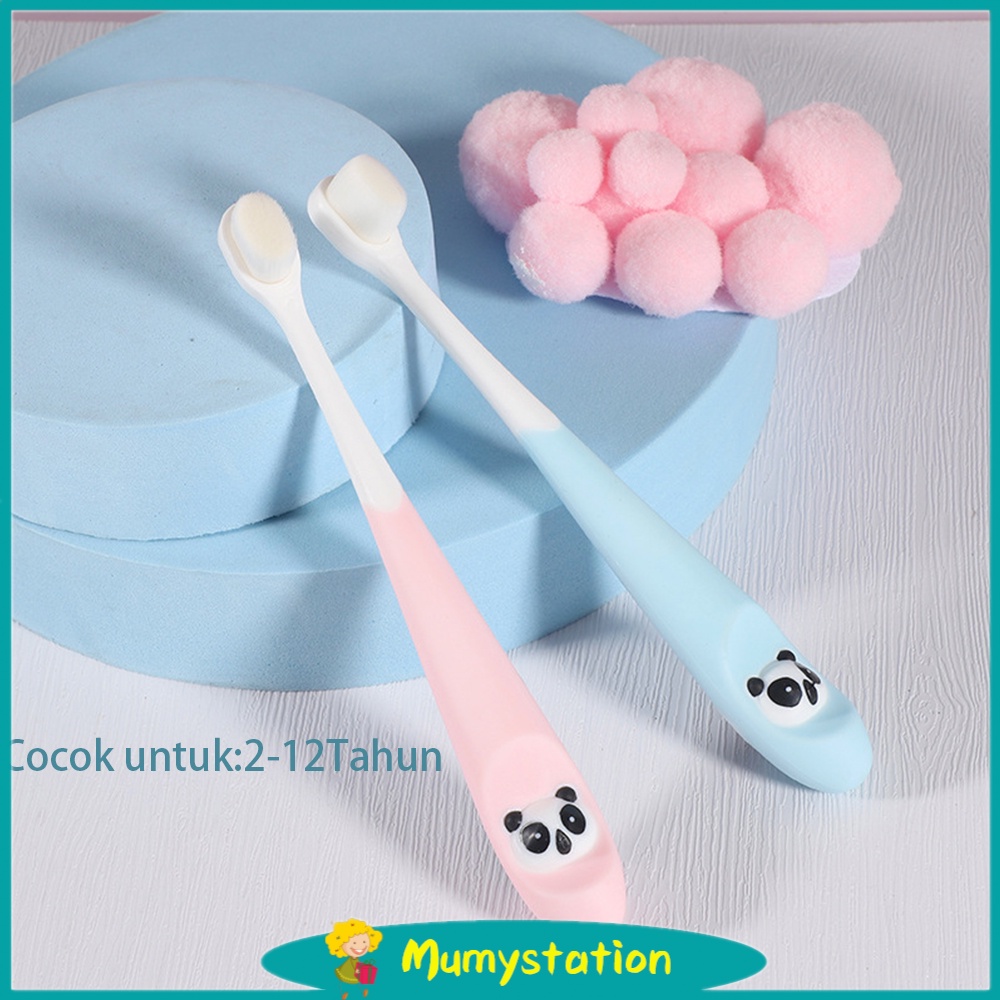 Mumystation Sikat gigi anak bayi lembut karakter lucu toothbrush 2-12tahun